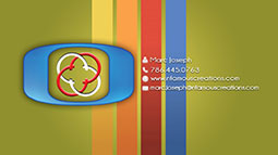 nFamous Creations Business Card Concept